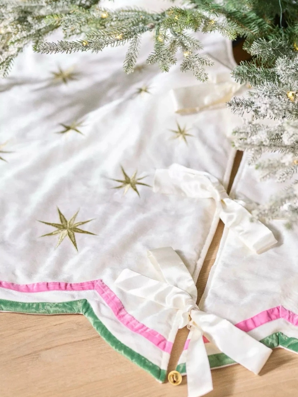 Anthropologie New York City Ballet Tree Skirt - pink green ⭐️